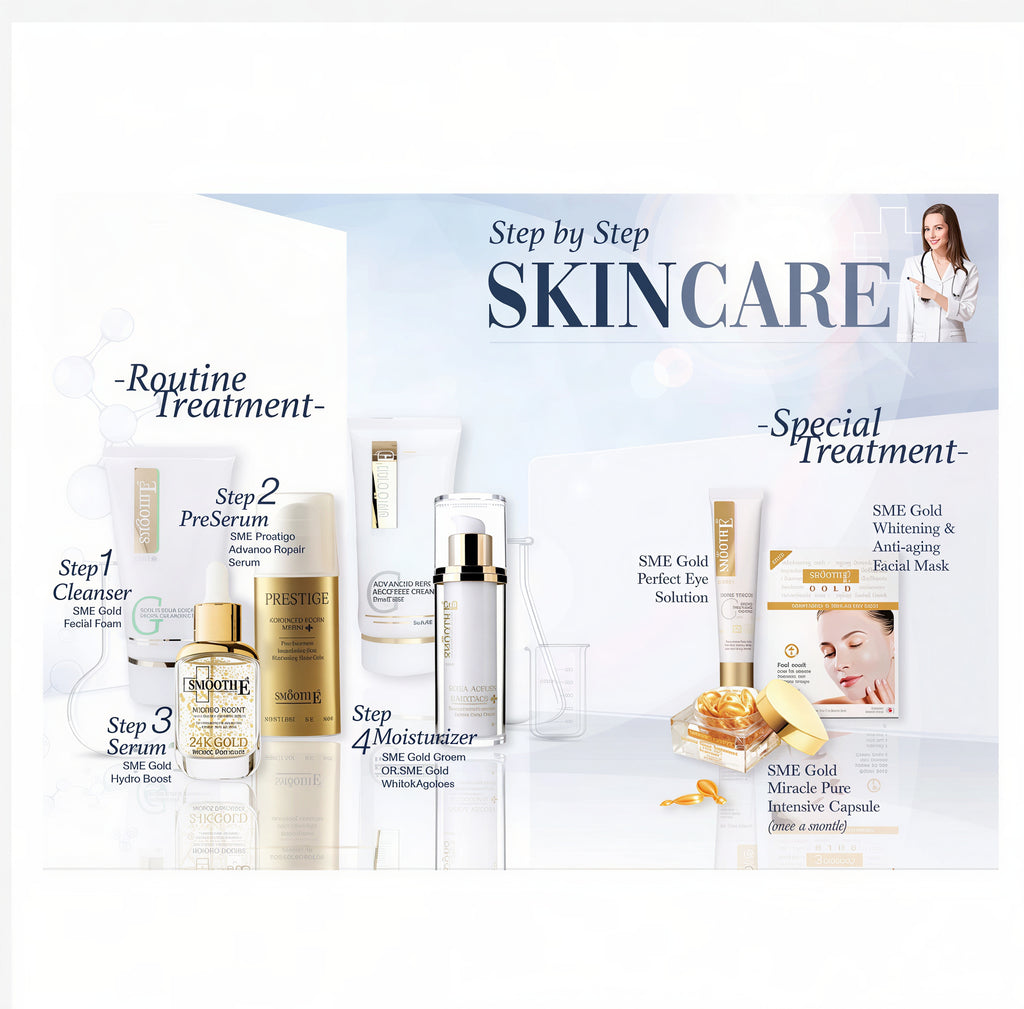 Smooth E 24K Gold Serum Hydro Boost Mini Hydrating Glow Skin