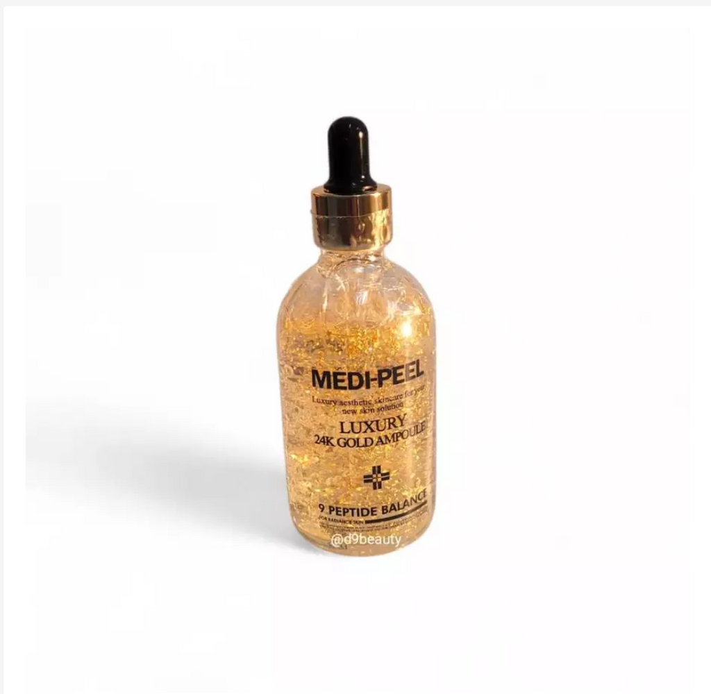 Medi-Peel 24K Gold Ampoule Serum Korean Luxury Firming Glow Skin
