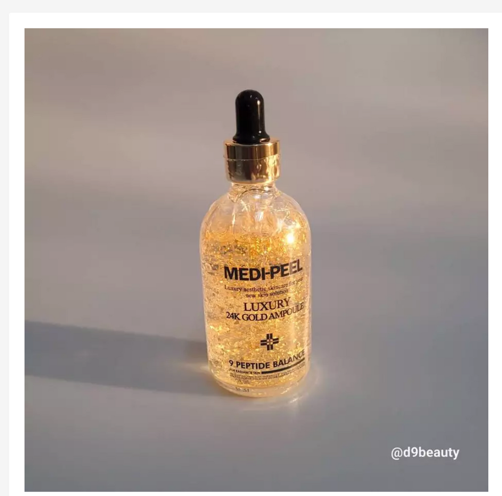 Medi-Peel 24K Gold Ampoule Serum Korean Luxury Firming Glow Skin