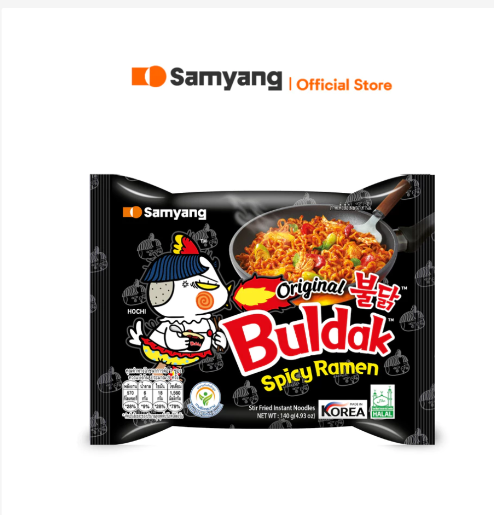 Samyang Buldak Spicy Ramen Korean Instant Noodles Multiple Flavors