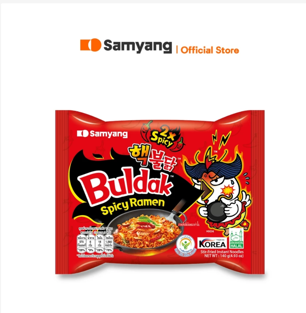 Samyang Buldak Spicy Ramen Korean Instant Noodles Multiple Flavors