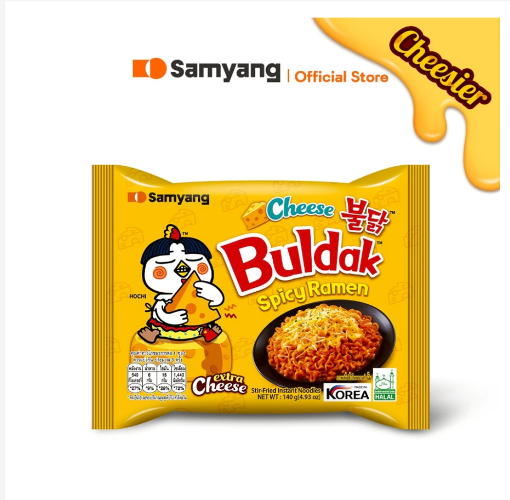 Samyang Buldak Spicy Ramen Korean Instant Noodles Multiple Flavors