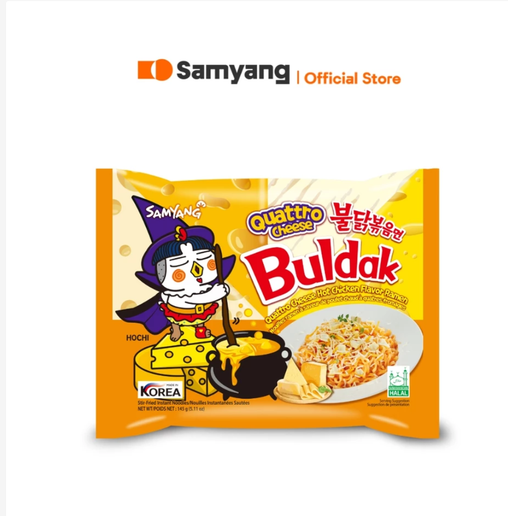 Samyang Buldak Spicy Ramen Korean Instant Noodles Multiple Flavors