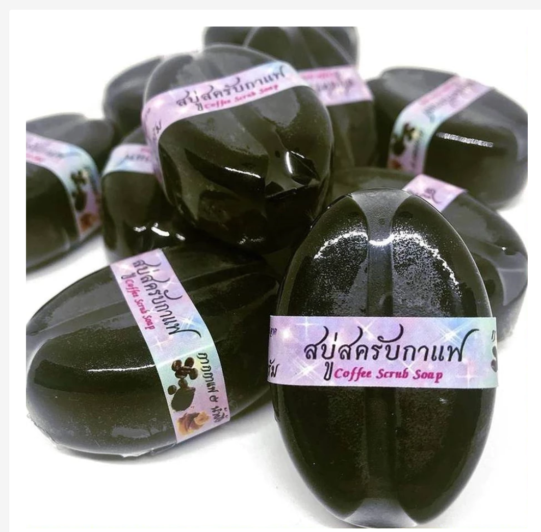 Handmade Coffee Scrub Soap  Natural Exfoliating & Hydrating Care
