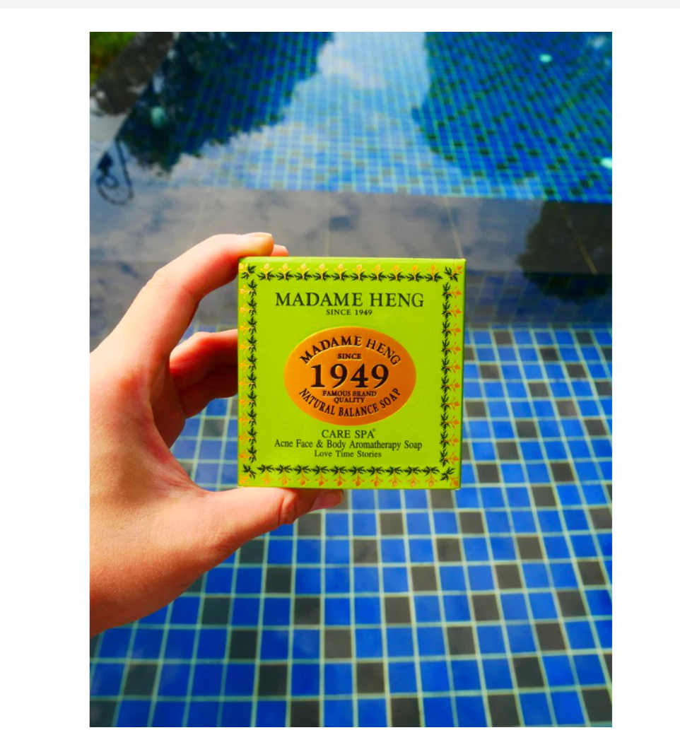 Madame Heng Soap Collection Natural Thai Herbal Cleansing Bars