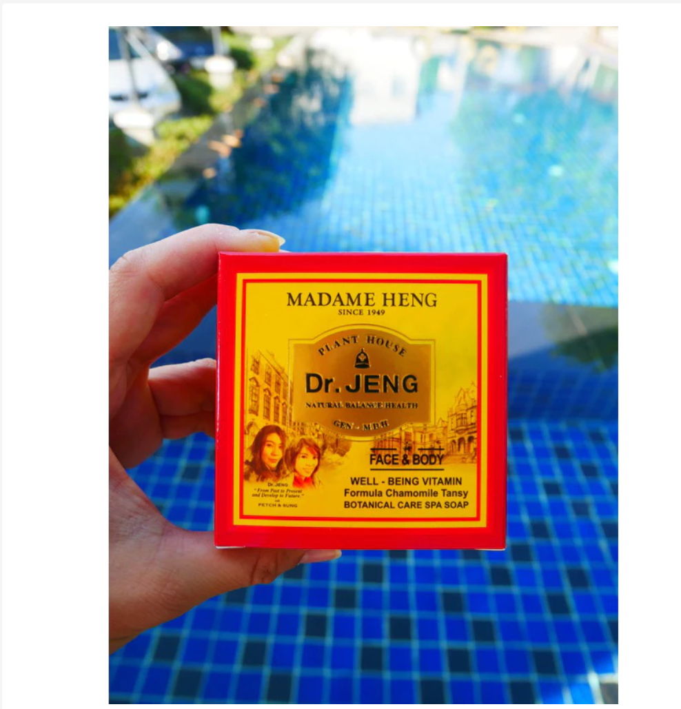 Madame Heng Soap Collection Natural Thai Herbal Cleansing Bars