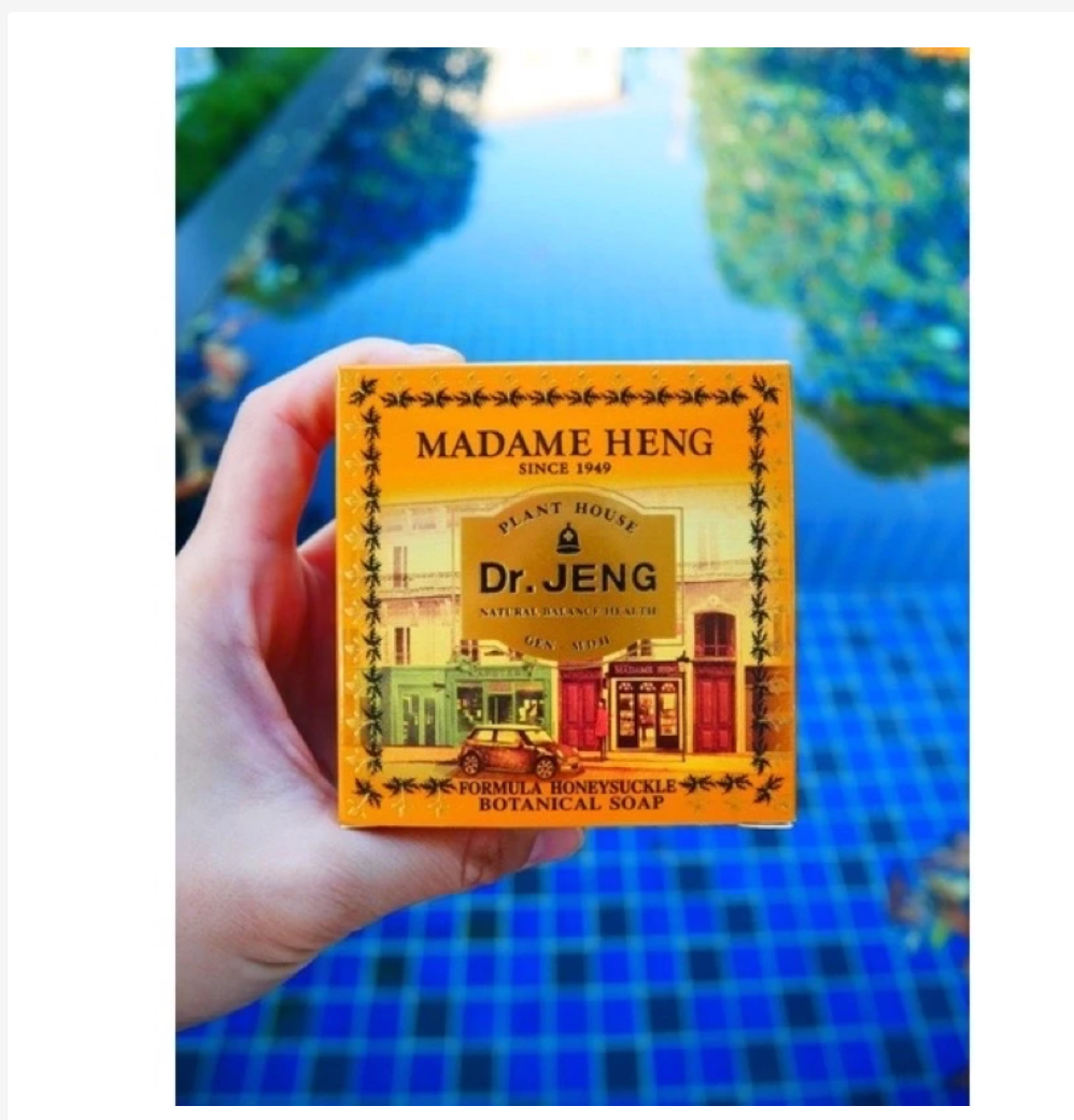 Madame Heng Soap Collection Natural Thai Herbal Cleansing Bars