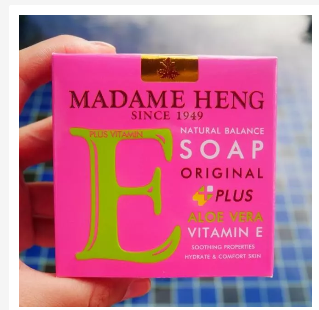 Madame Heng Soap Collection Natural Thai Herbal Cleansing Bars