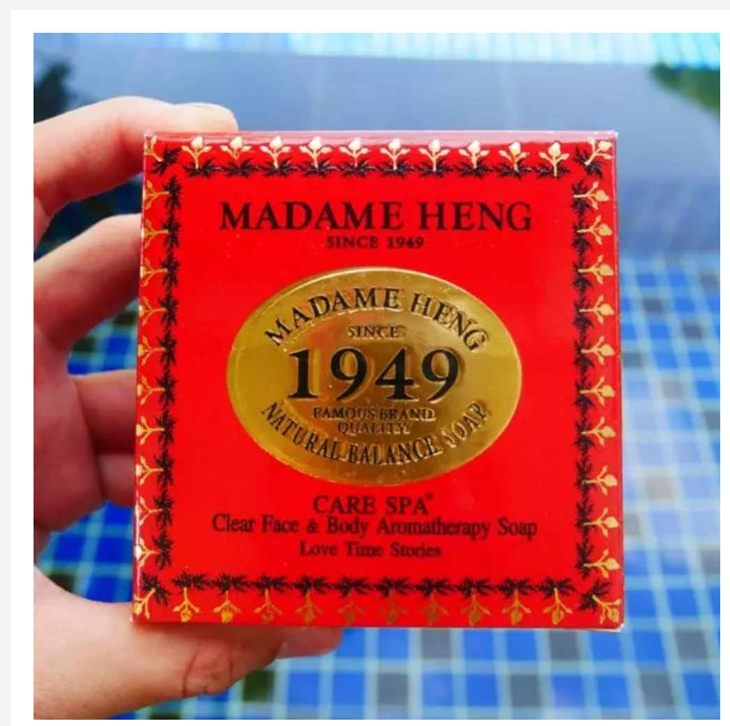 Madame Heng Soap Collection Natural Thai Herbal Cleansing Bars