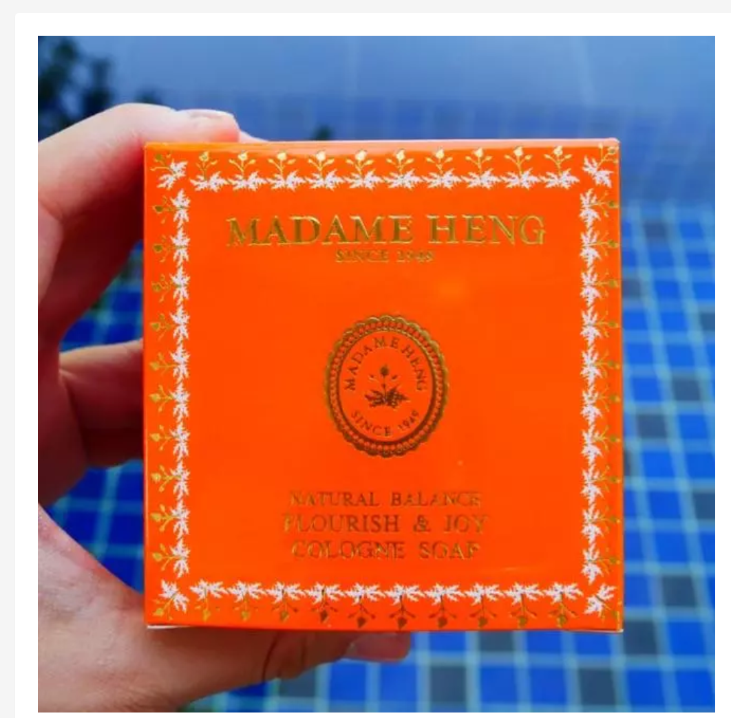 Madame Heng Soap Collection Natural Thai Herbal Cleansing Bars