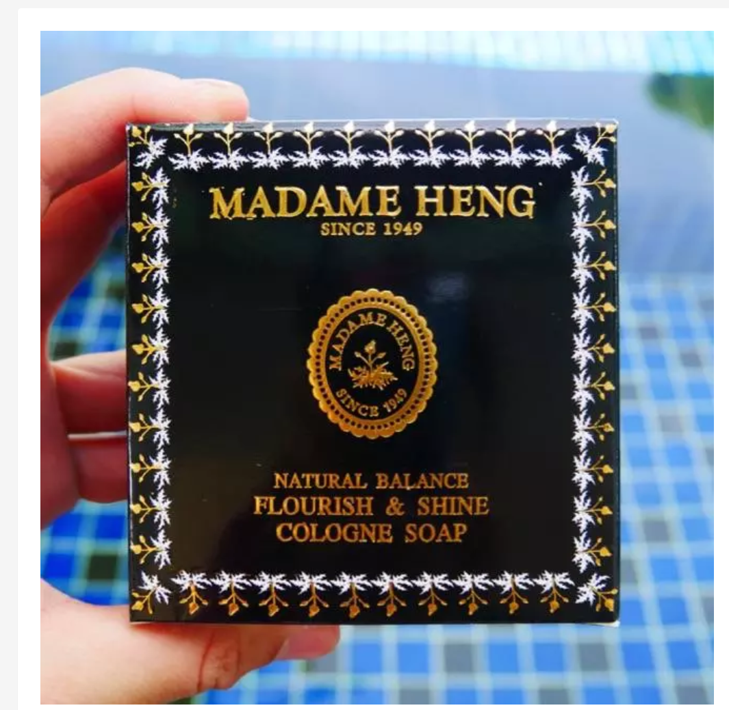 Madame Heng Soap Collection Natural Thai Herbal Cleansing Bars