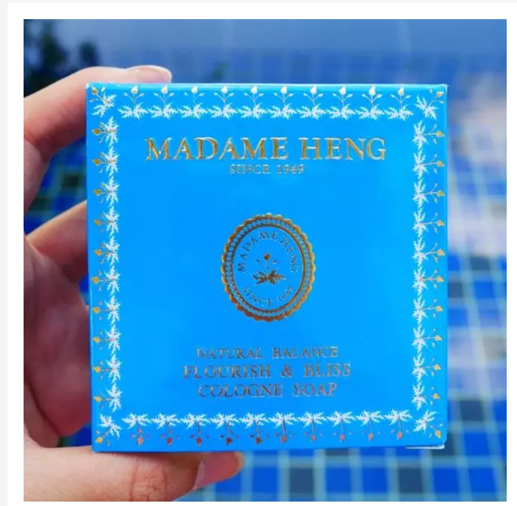 Madame Heng Soap Collection Natural Thai Herbal Cleansing Bars