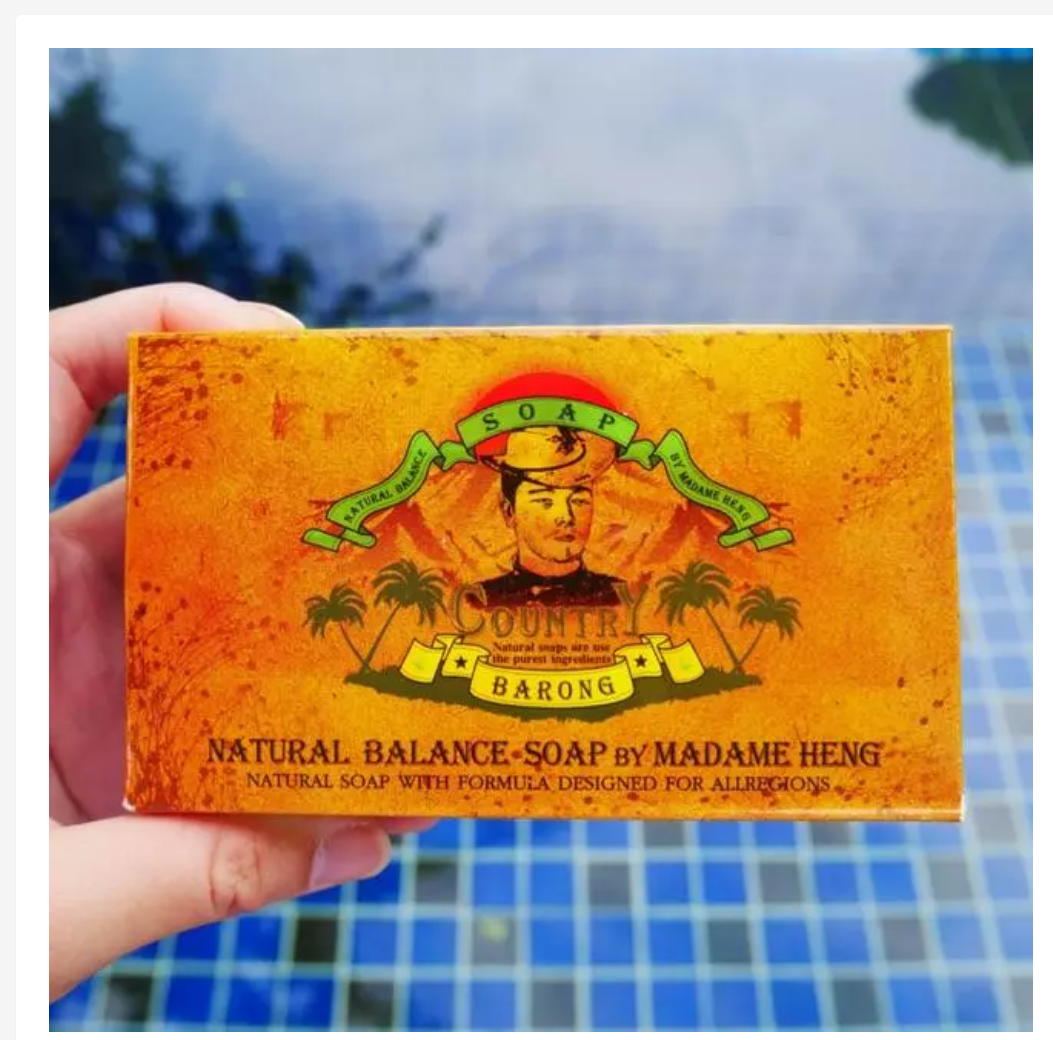 Madame Heng Soap Collection Natural Thai Herbal Cleansing Bars