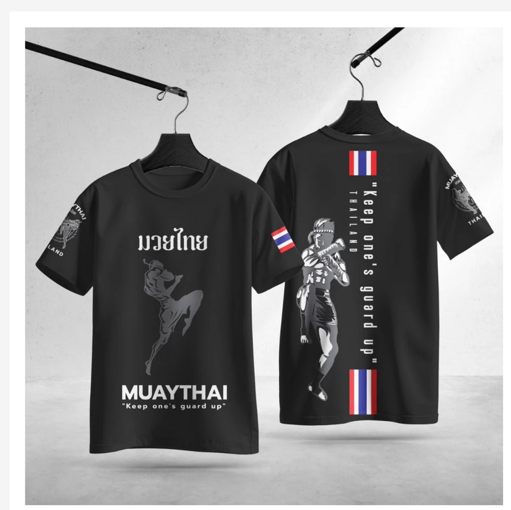 Muay Thai Micro Sport Shirt, Thai Boxing Design