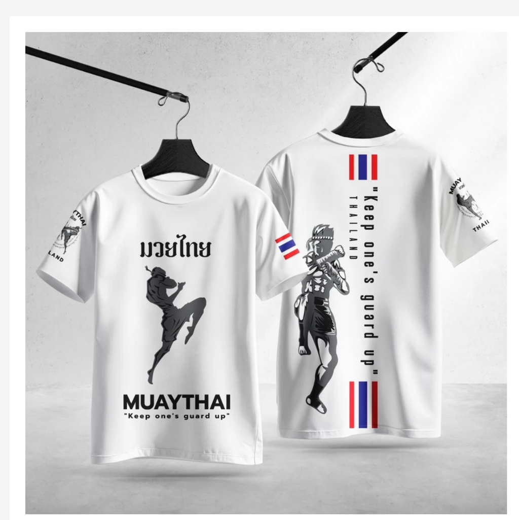 Muay Thai Micro Sport Shirt, Thai Boxing Design