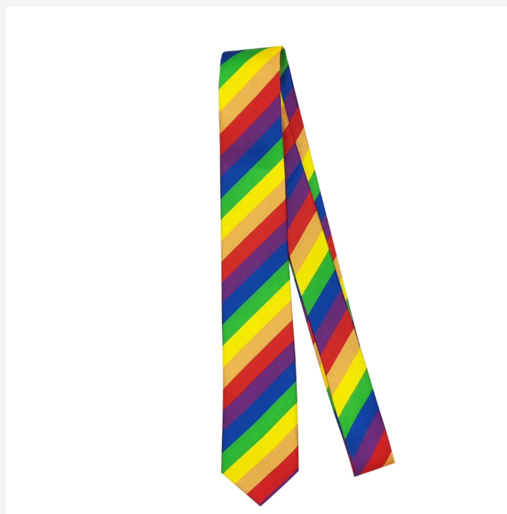 Rainbow Pride Necktie, LGBT Festival Tie