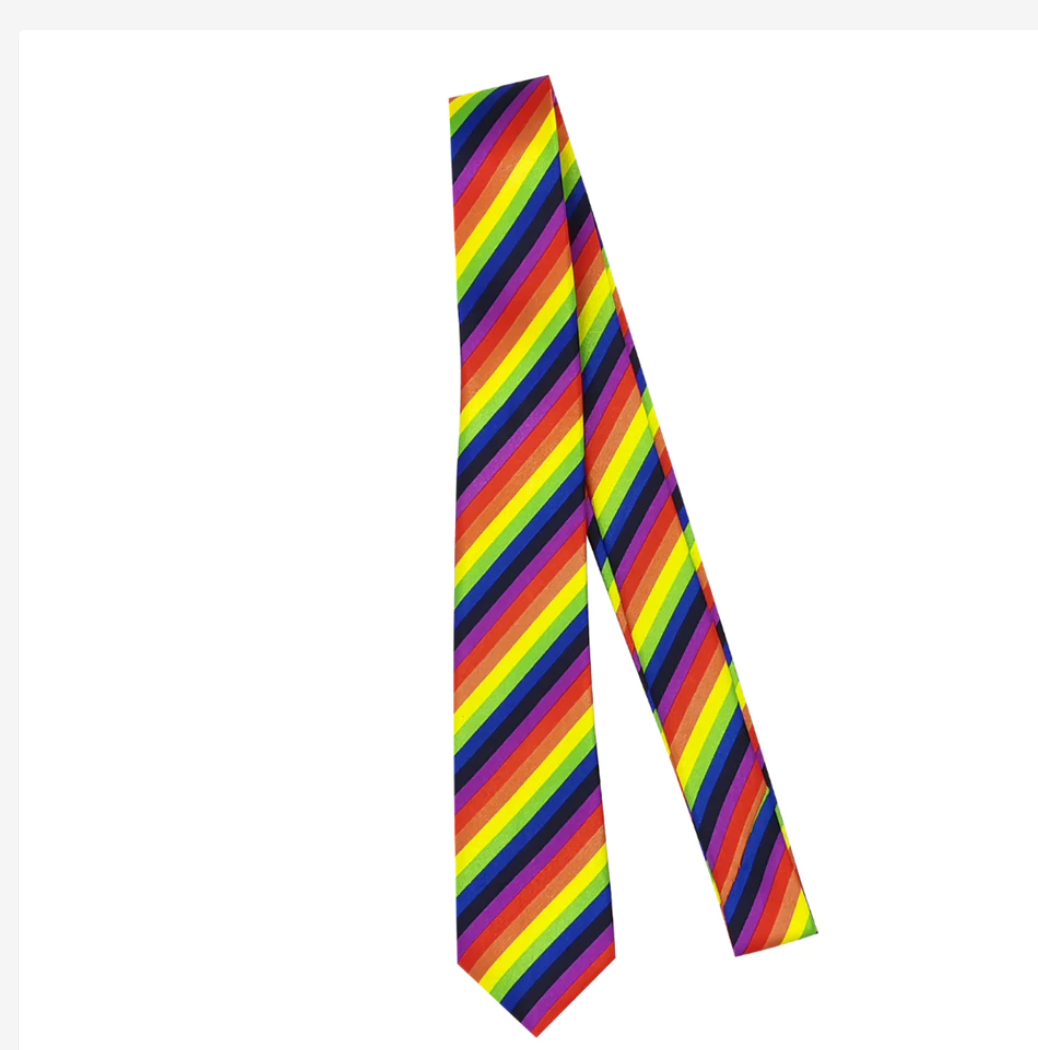 Rainbow Pride Necktie, LGBT Festival Tie