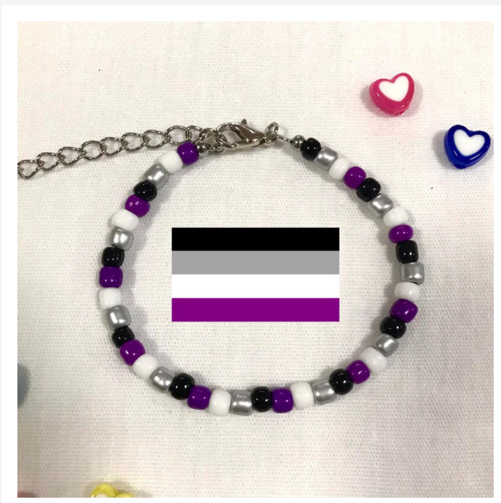 Handmade Pride Rainbow Beaded Bracelet