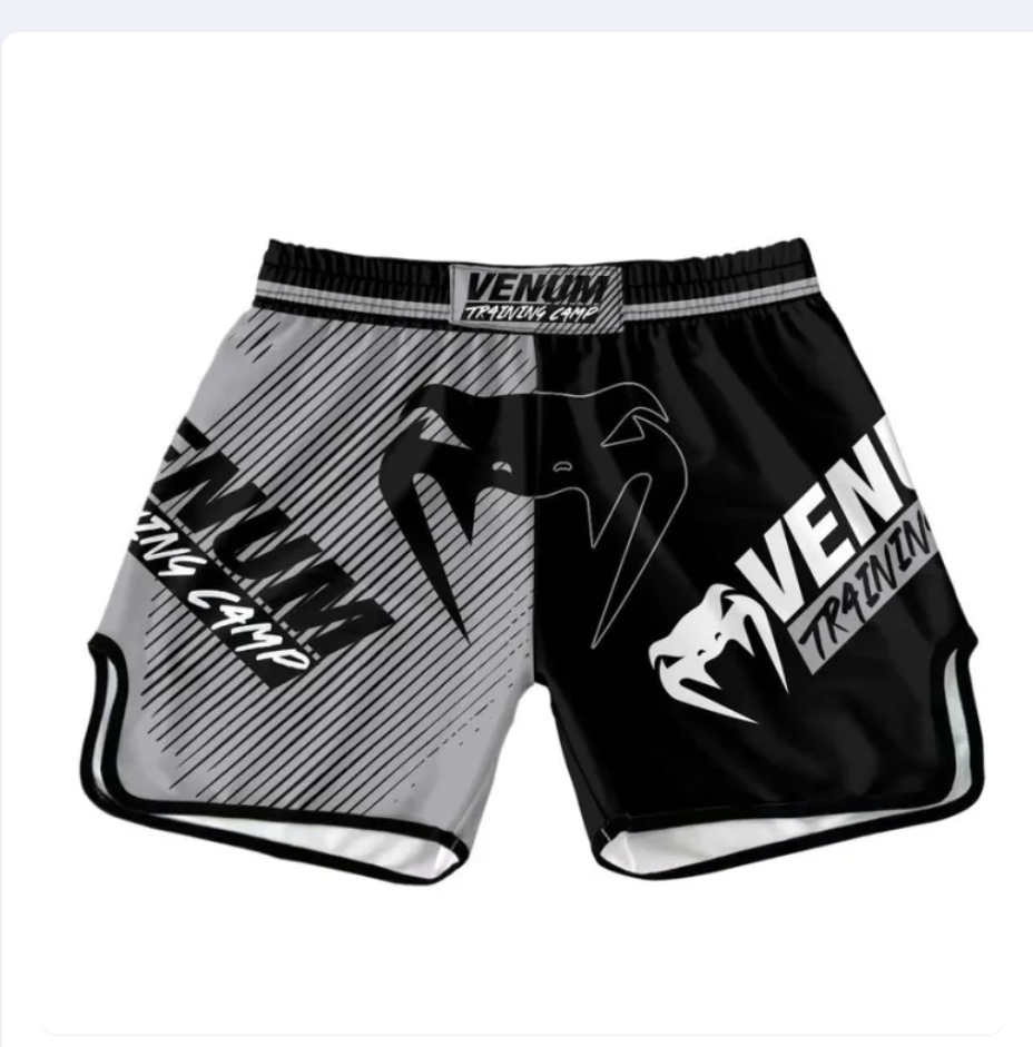 Training Camp Muay Thai Shorts, Quick-Dry MMA & Boxing Training Shorts