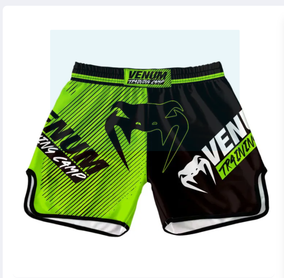 Training Camp Muay Thai Shorts, Quick-Dry MMA & Boxing Training Shorts