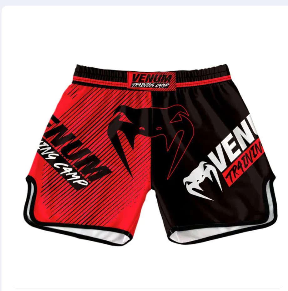Training Camp Muay Thai Shorts, Quick-Dry MMA & Boxing Training Shorts