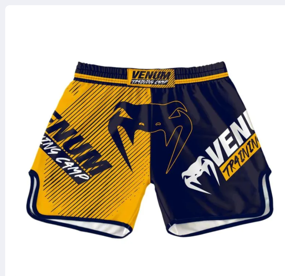 Training Camp Muay Thai Shorts, Quick-Dry MMA & Boxing Training Shorts