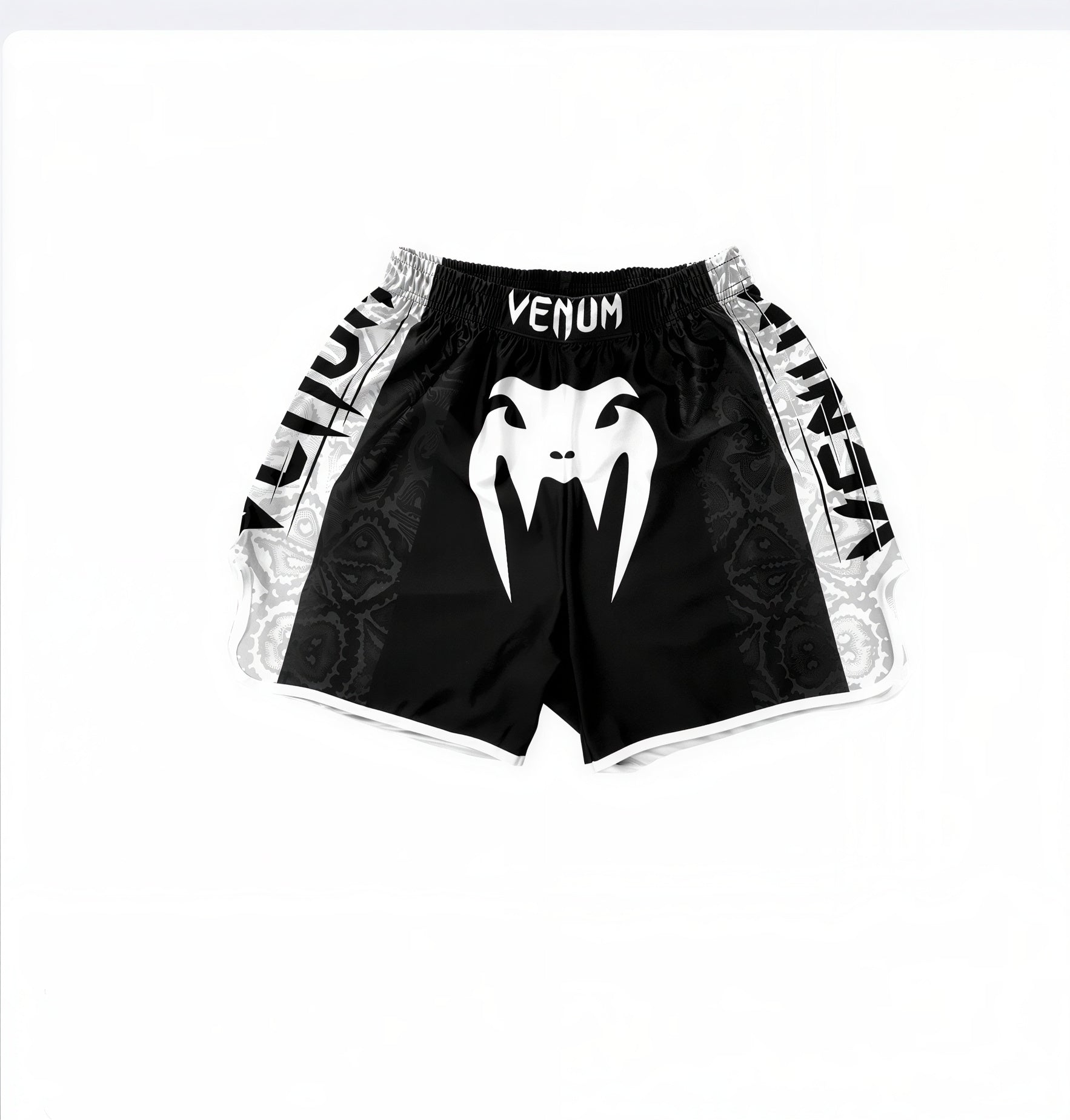 Printed Muay Thai Fighting Shorts, Quick-Dry Combat Sports Training Shorts
