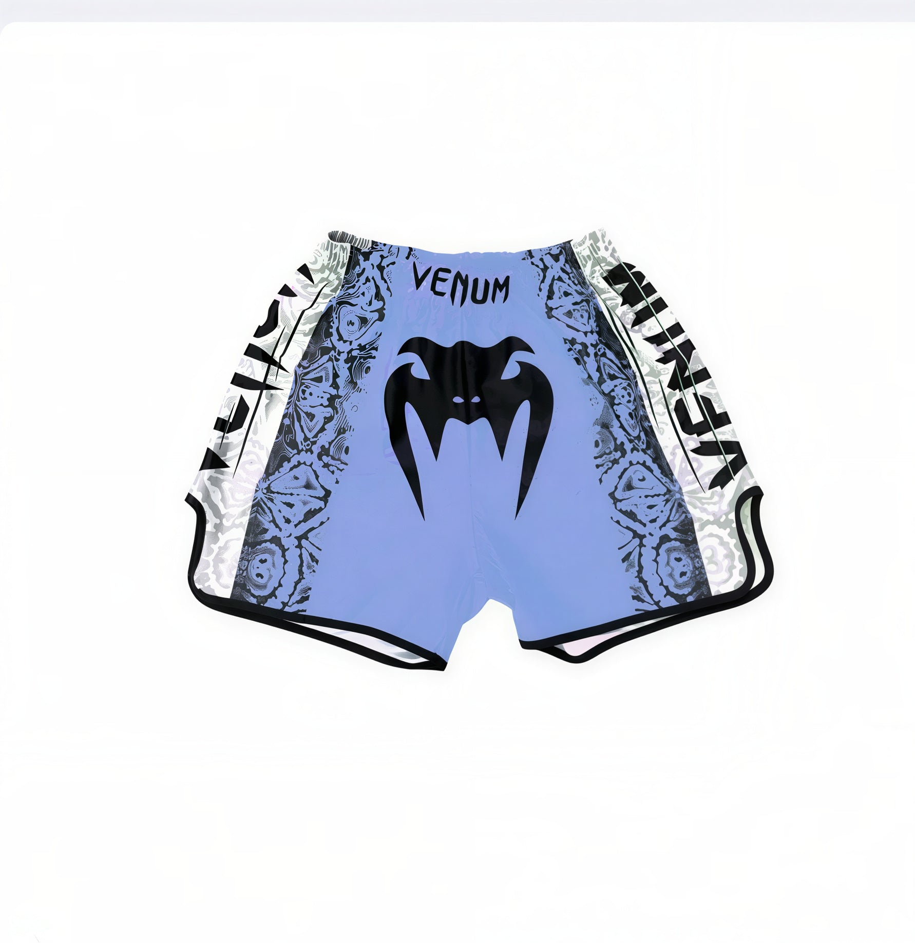 Printed Muay Thai Fighting Shorts, Quick-Dry Combat Sports Training Shorts