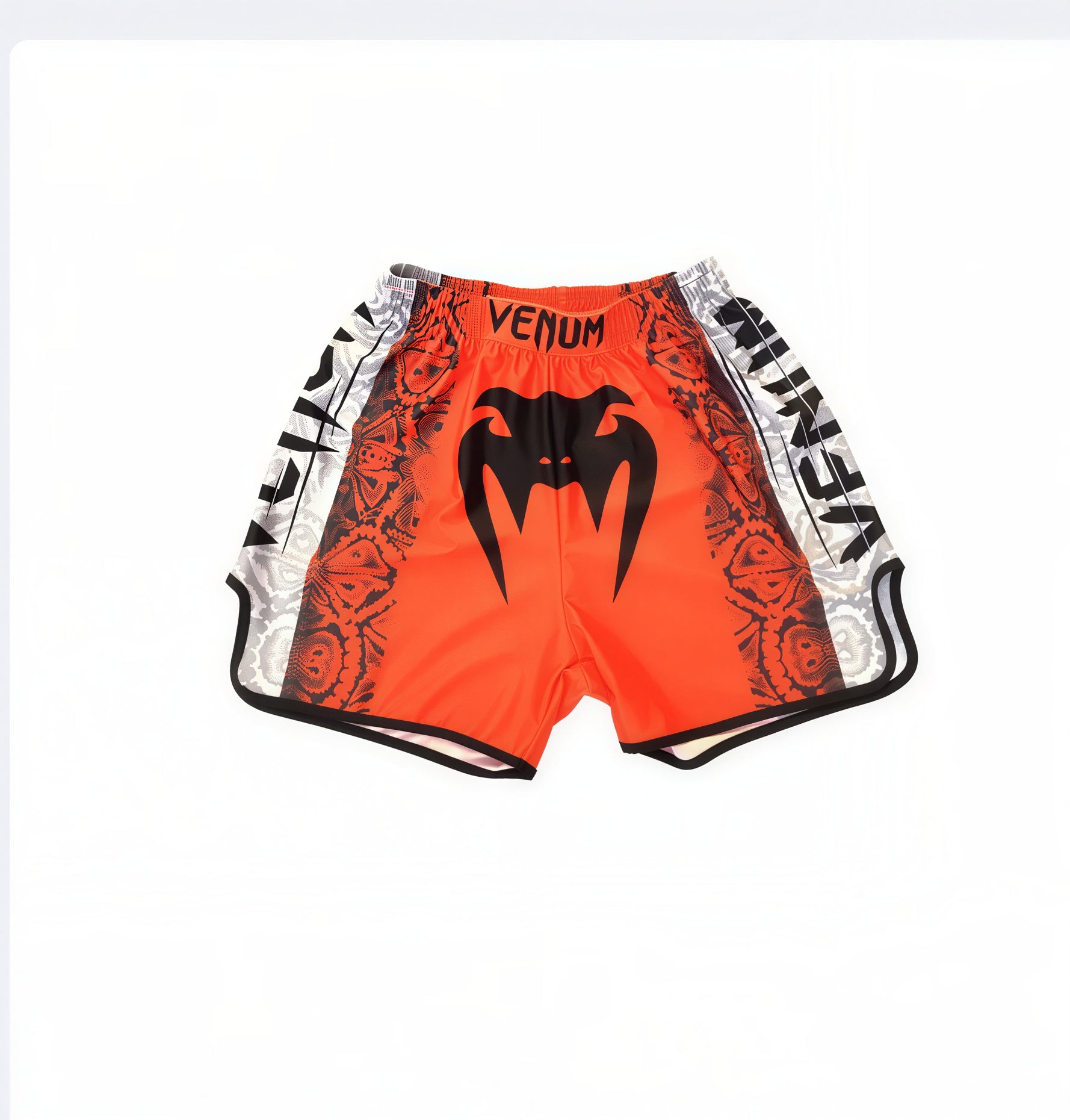 Printed Muay Thai Fighting Shorts, Quick-Dry Combat Sports Training Shorts