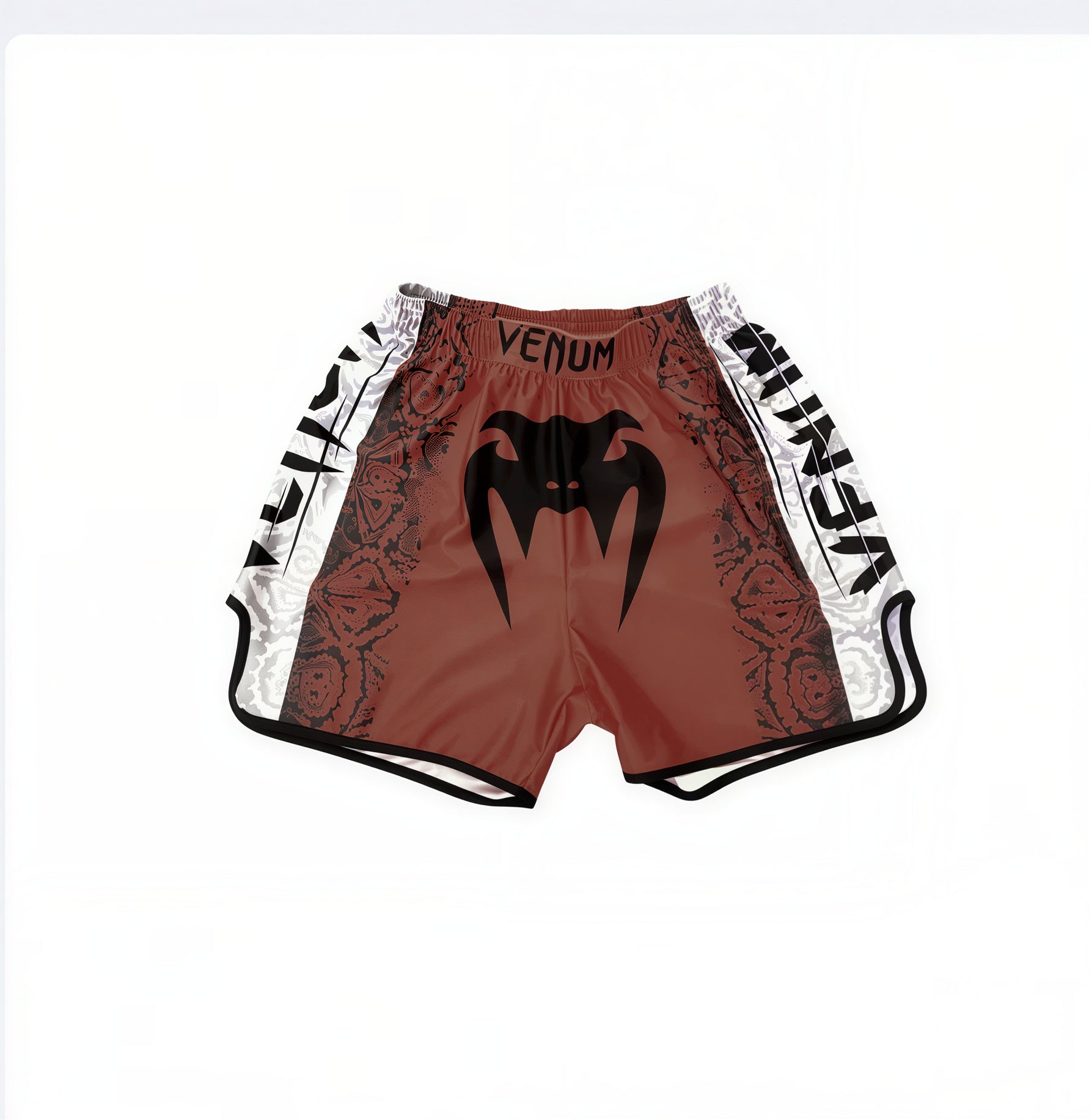 Printed Muay Thai Fighting Shorts, Quick-Dry Combat Sports Training Shorts