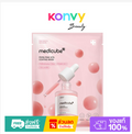 MEDICUBE PDRN Pink Vita Coating Mask, Korean Serum Sheet Mask for Radiant Glass Skin