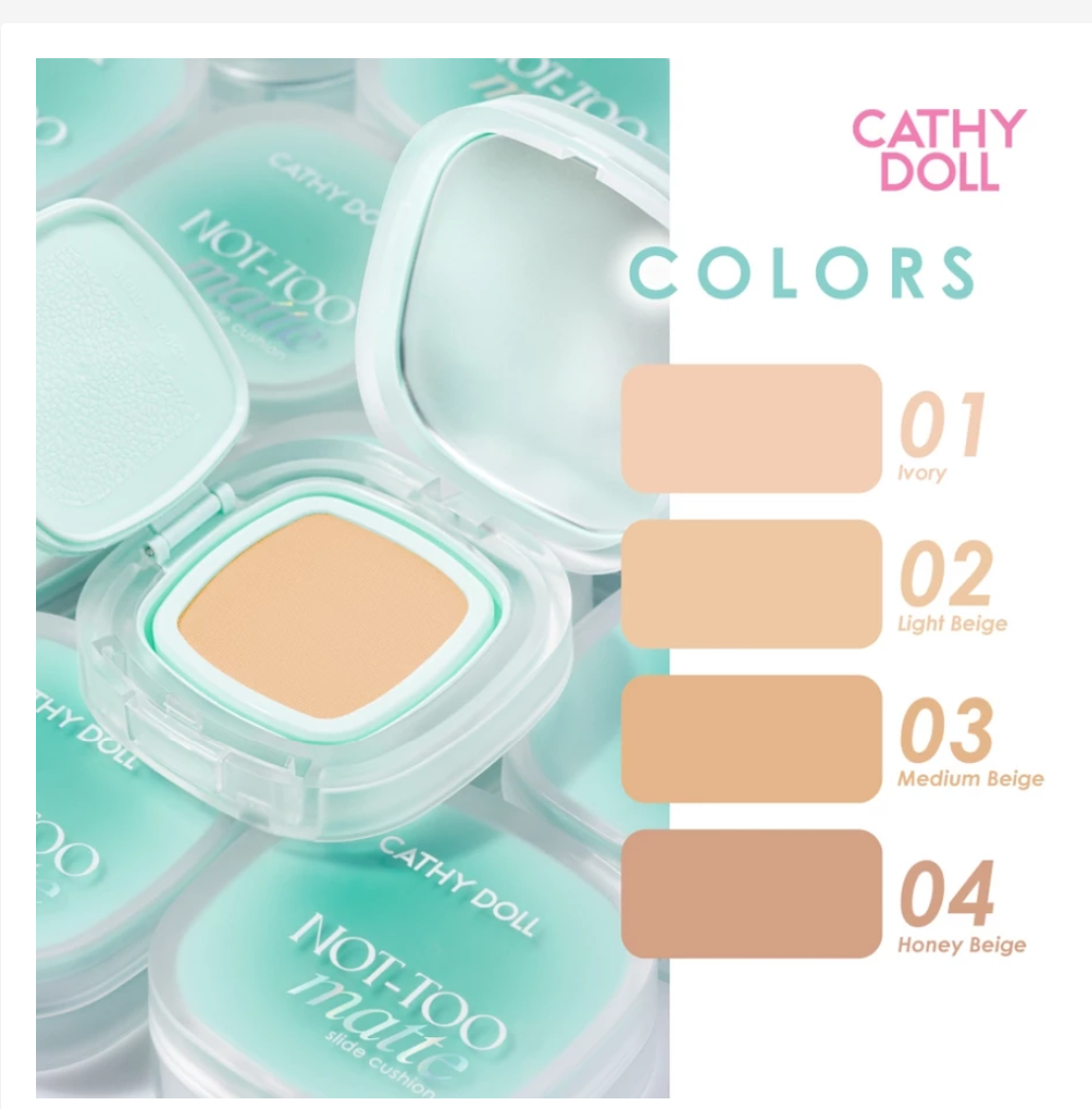 Cathy Doll Not Too Matte Slide Cushion SPF50+ PA++++