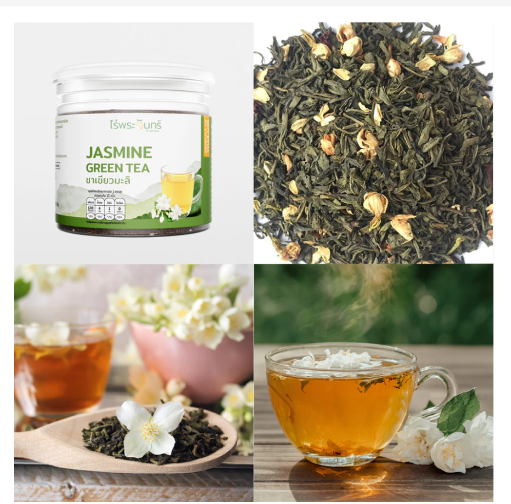 Rai Phra Chan Authentic Thai Jasmine Tea – Natural Jasmine Flower Tea
