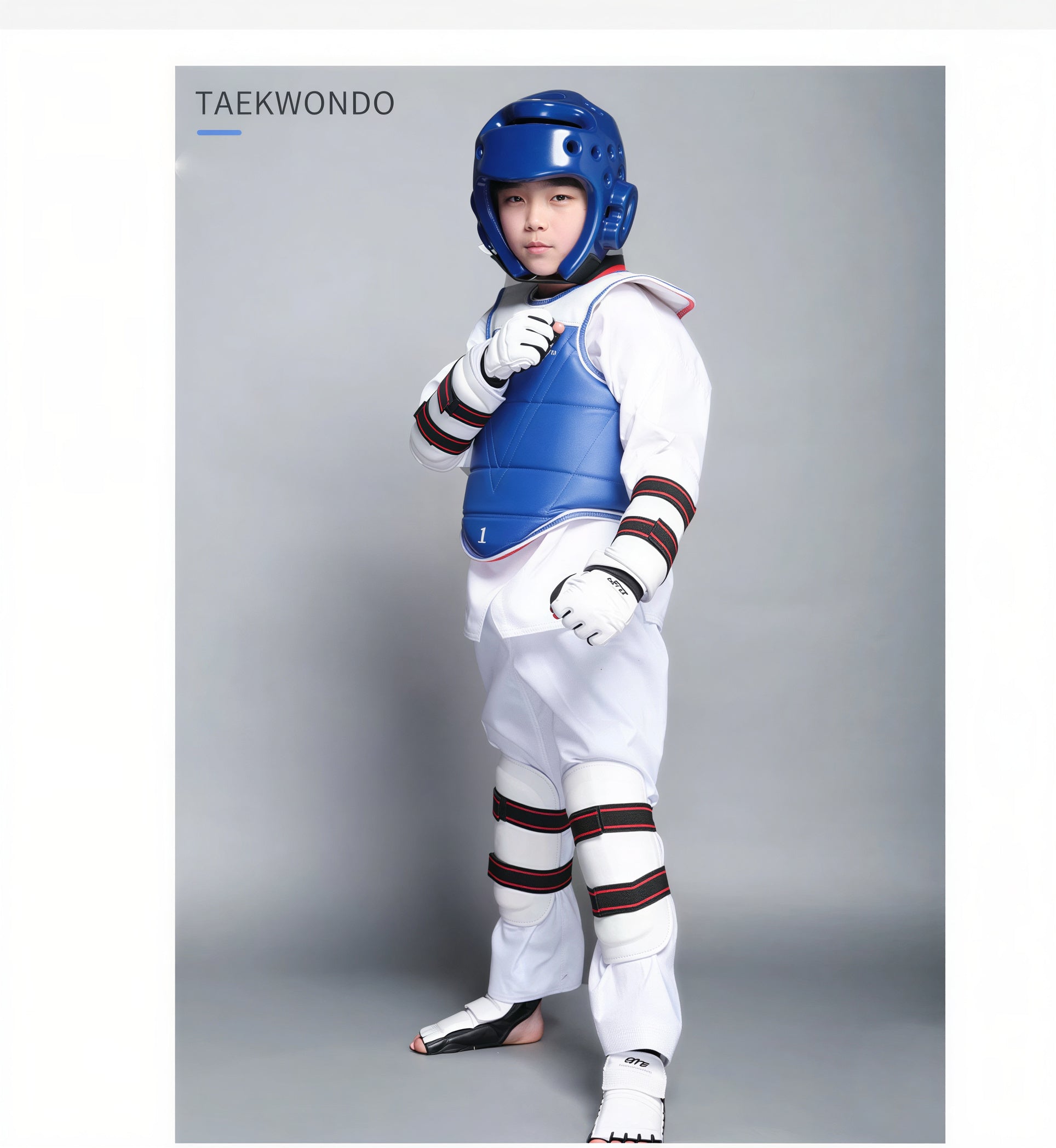 Martial Arts Half-Finger Gloves & Foot Guards – Taekwondo, MMA & Training Gear