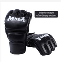 PU Boxing Gloves – Muay Thai, MMA & Kickboxing Training Gloves