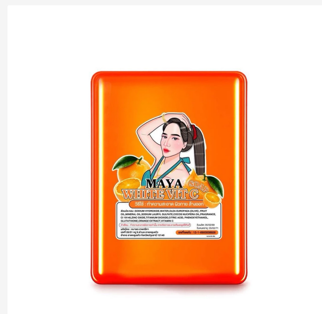 MAYA Thai Beauty Soap – Choose Pineapple, Lemon, Tomato, Arbutin, Black Tomato or Vitamin C
