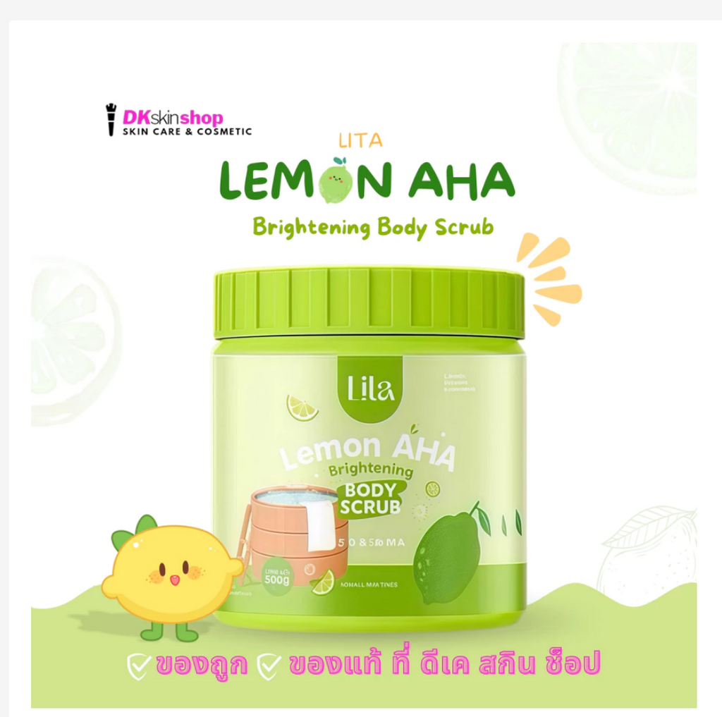 Lita Brightening Thai Body Scrub 500g – Choose Your Formula