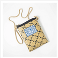 Good Goods Handmade Krajood Woven Crossbody Bag