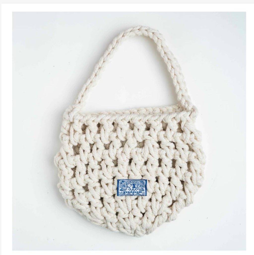 Good Goods Handmade Macramé Mini Shoulder Bag – Choose Your Color