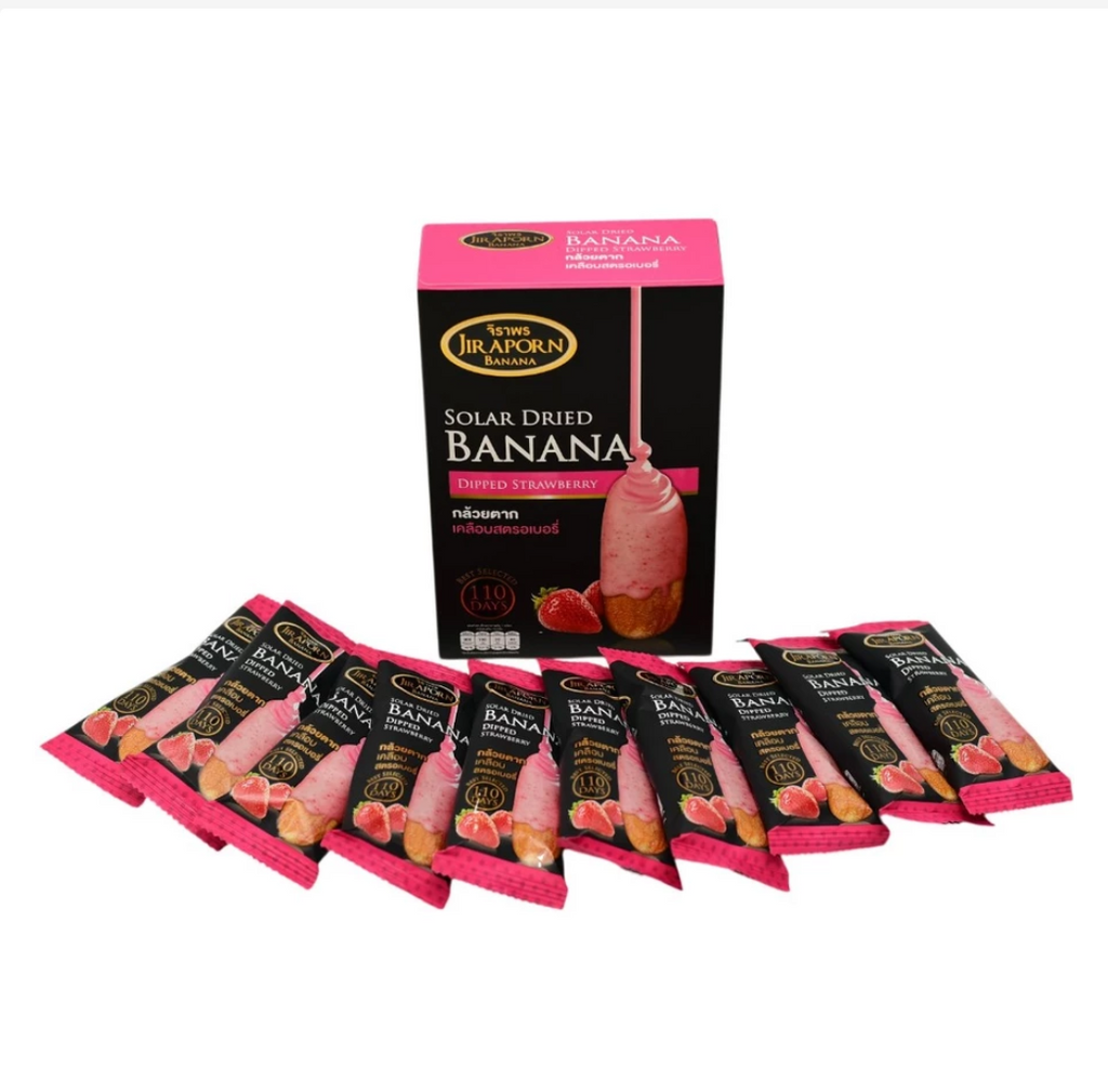 Jiraporn Solar Dried Banana – 6 Premium Flavors