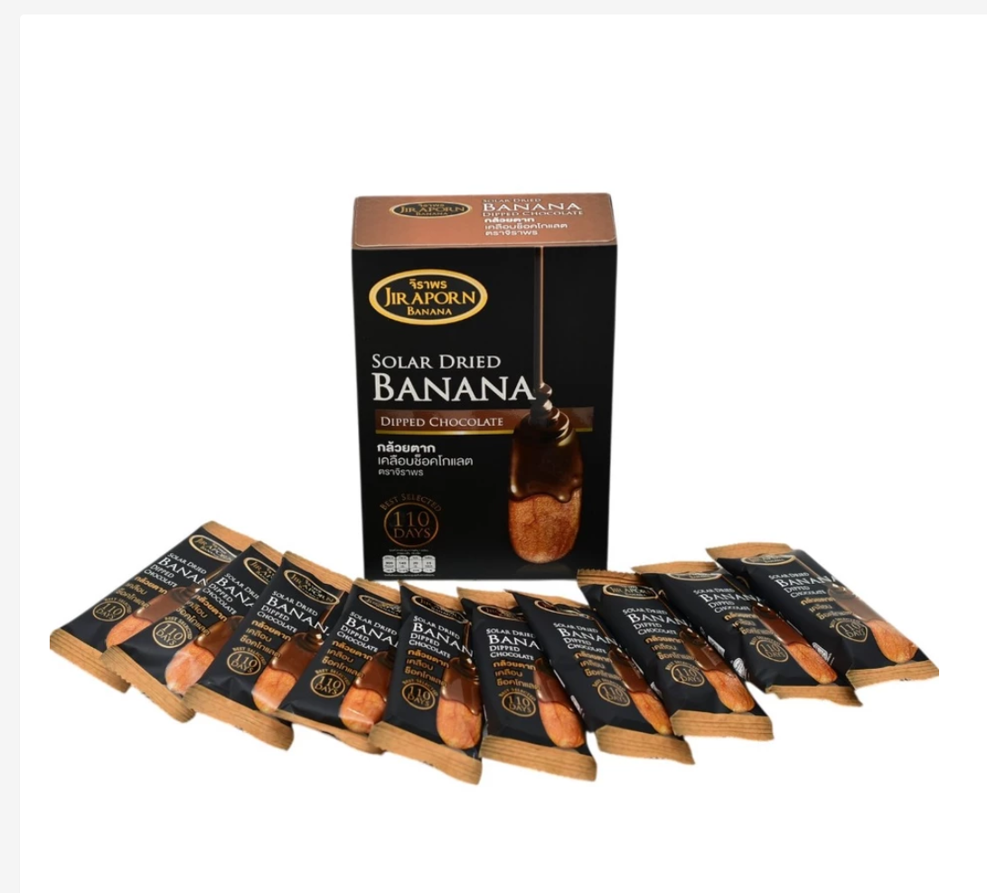 Jiraporn Solar Dried Banana – 6 Premium Flavors