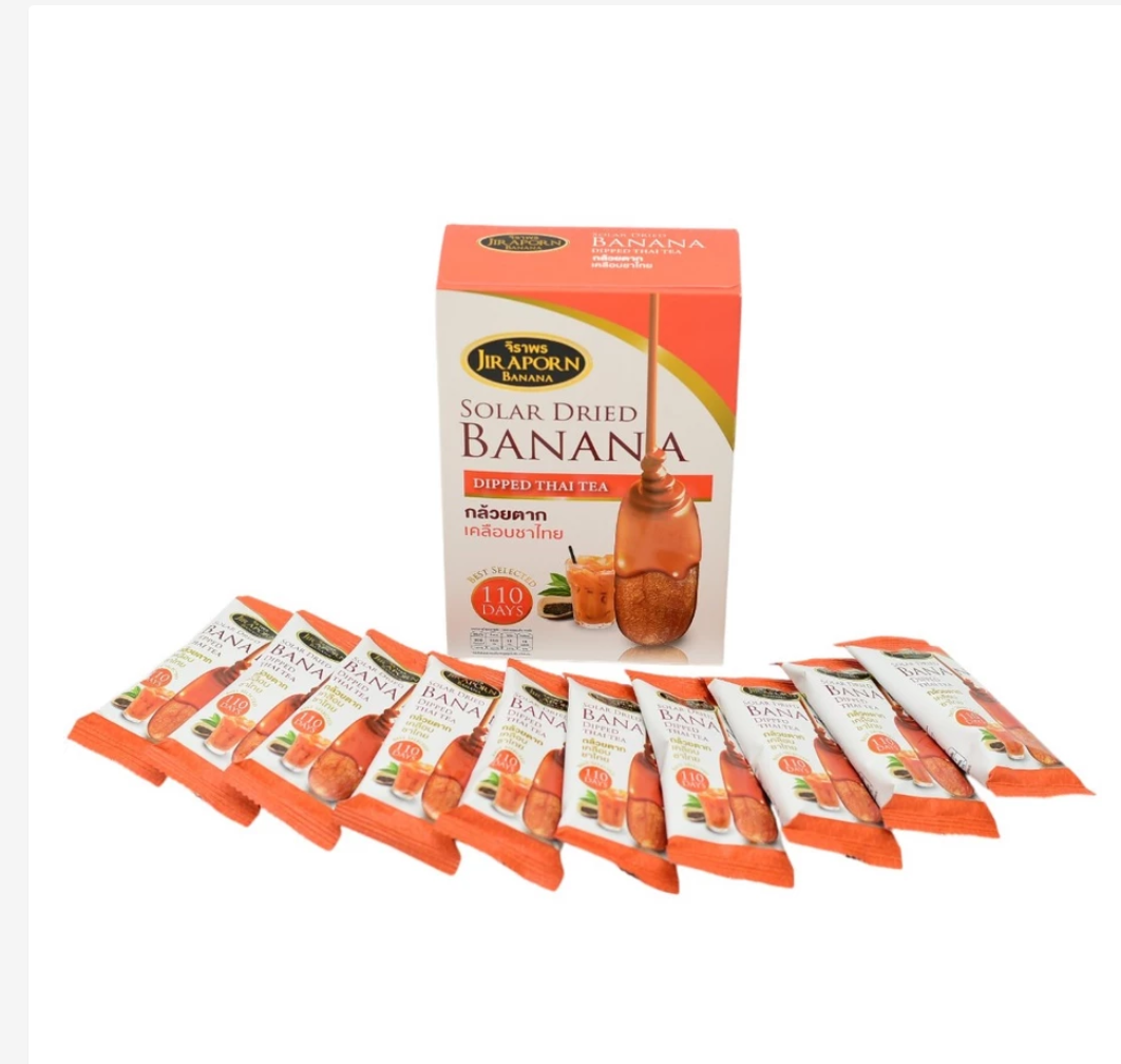 Jiraporn Solar Dried Banana – 6 Premium Flavors