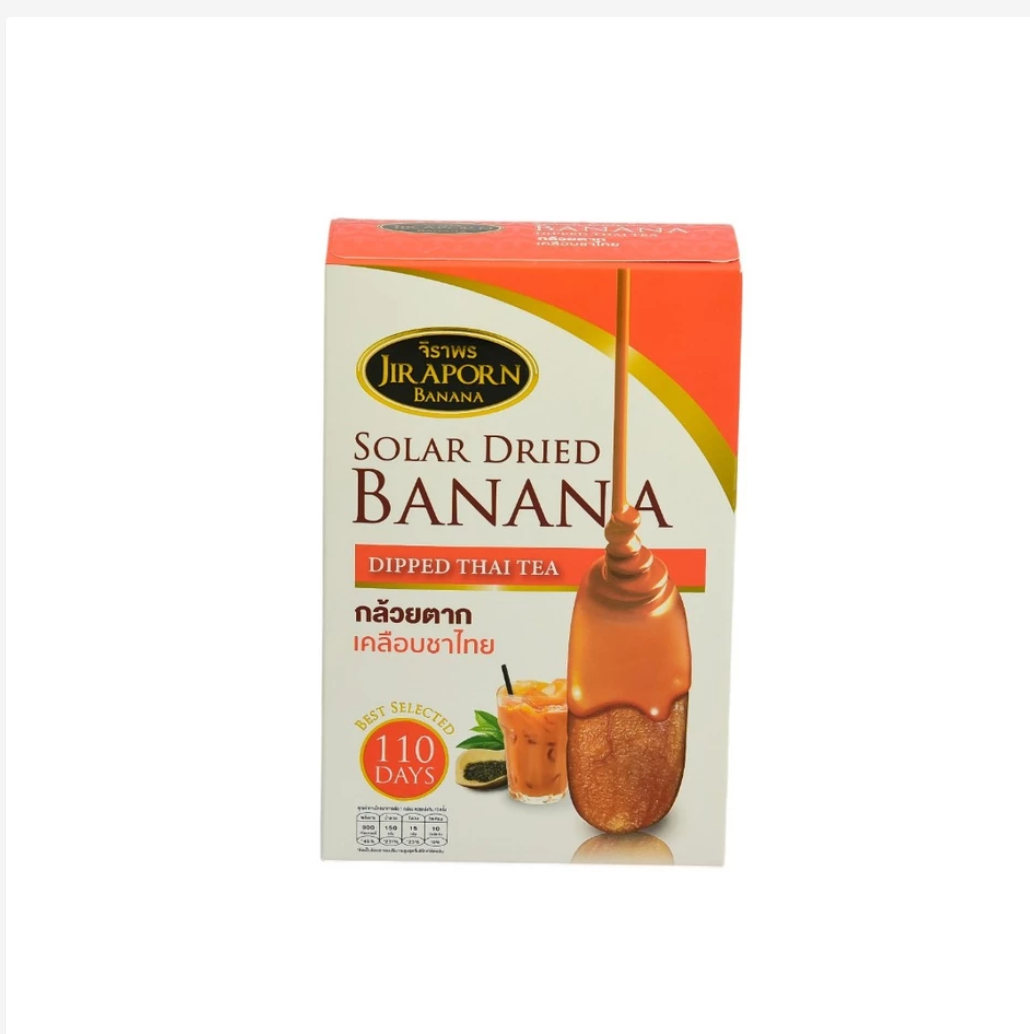 Jiraporn Solar Dried Banana – 6 Premium Flavors
