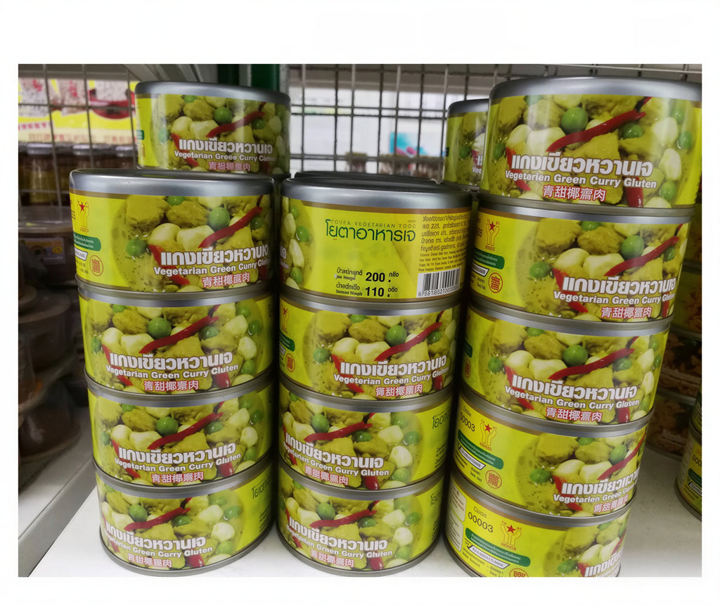 Yota Ready-to-Eat Thai Vegetarian Canned Meals – 11 Dishes