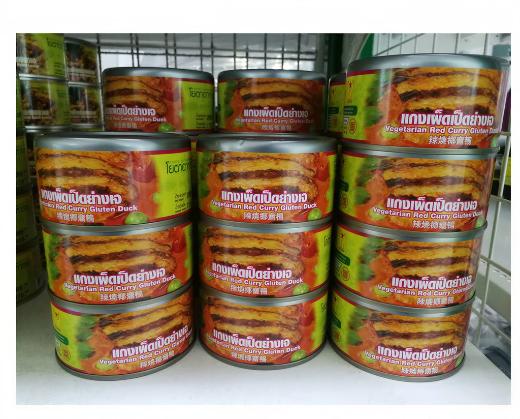 Yota Ready-to-Eat Thai Vegetarian Canned Meals – 11 Dishes