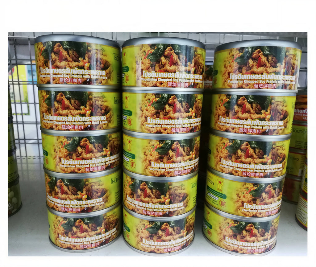 Yota Ready-to-Eat Thai Vegetarian Canned Meals – 11 Dishes