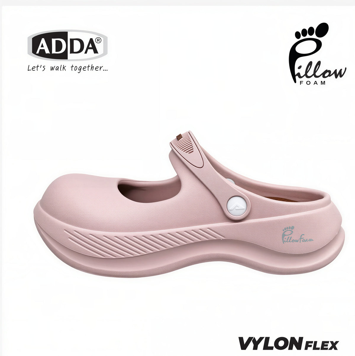 ADDA Pillow Foam Women's Platform Sandals