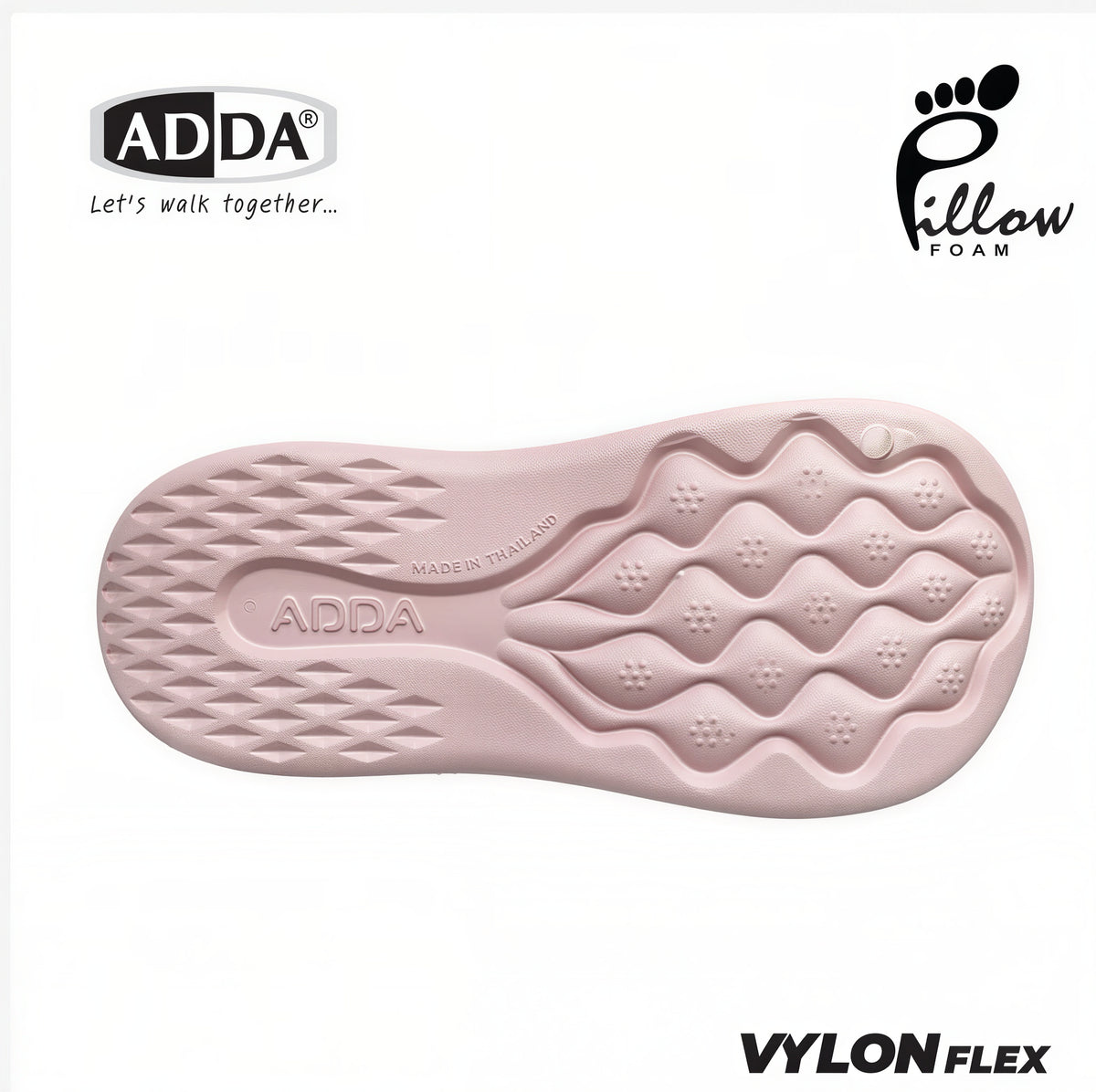ADDA Pillow Foam Women's Platform Sandals