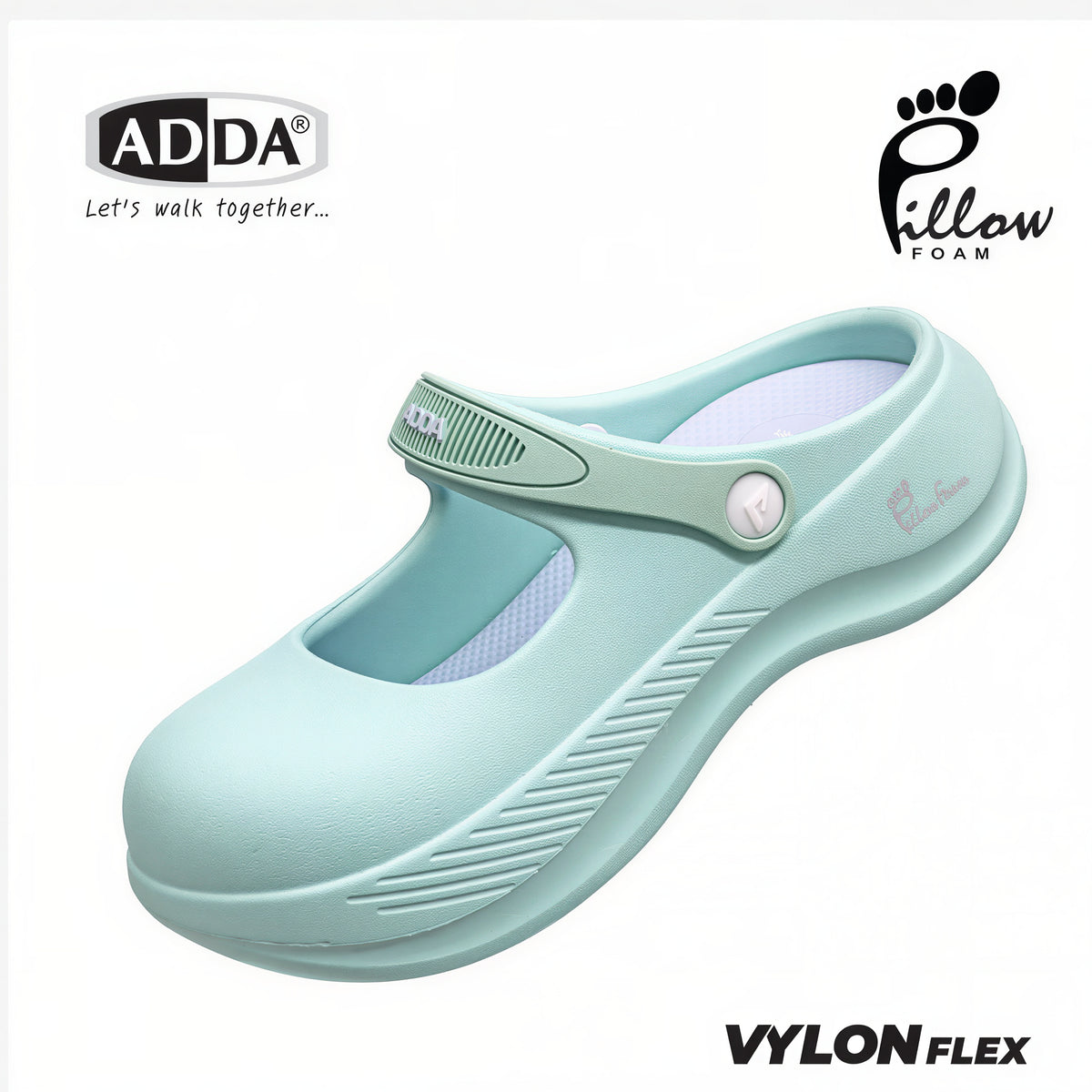 ADDA Pillow Foam Women's Platform Sandals