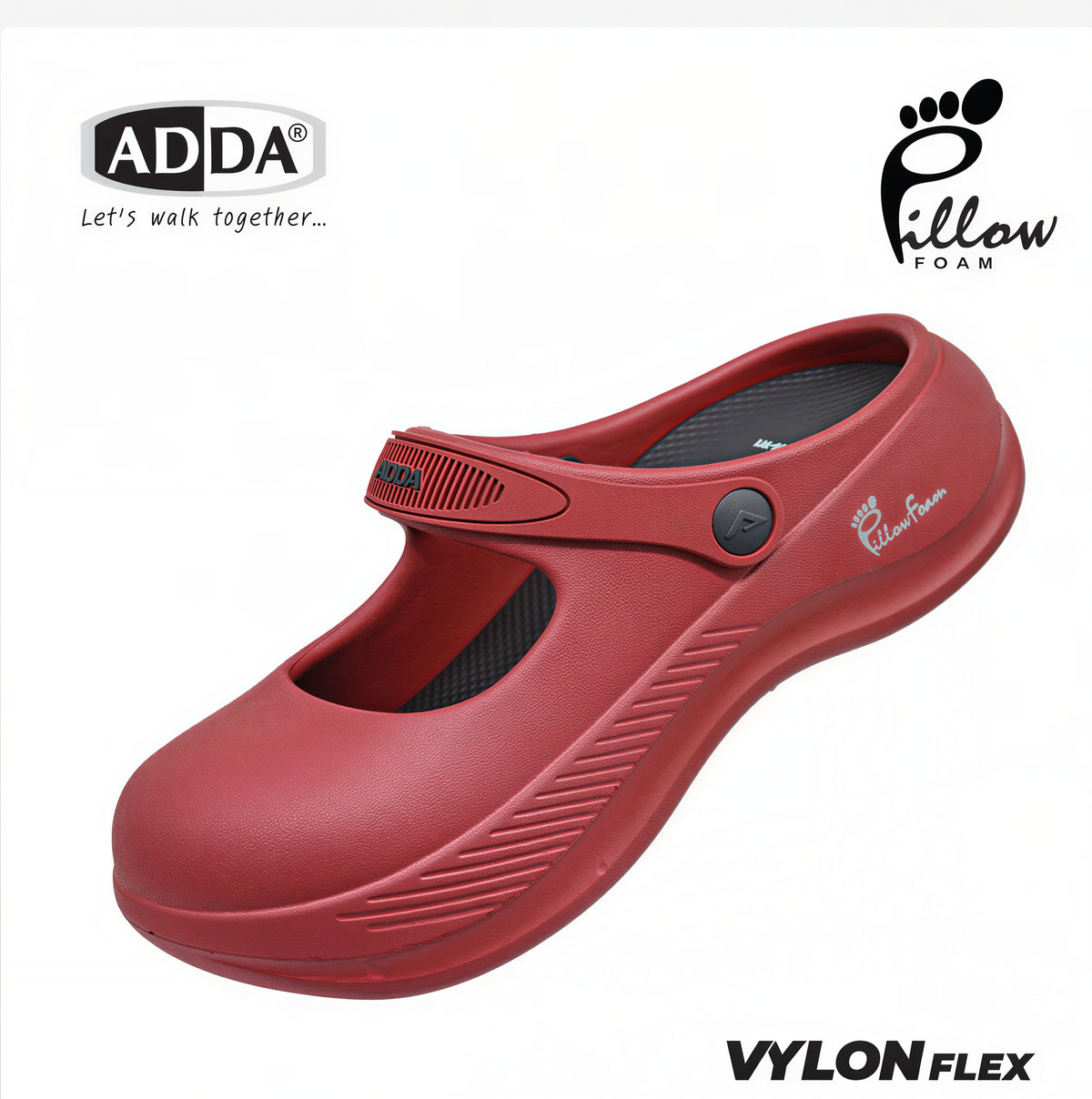 ADDA Pillow Foam Women's Platform Sandals